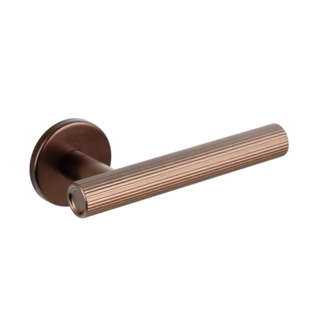 Mânere ușă cameră - Set mânere ușă interior Boto Viefe, bronz periat