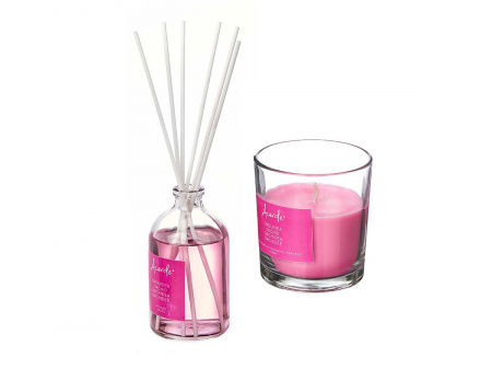 Accesorii diverse - Set odorizant camera lichid 100 ml si lumanare 30 h, orhidee