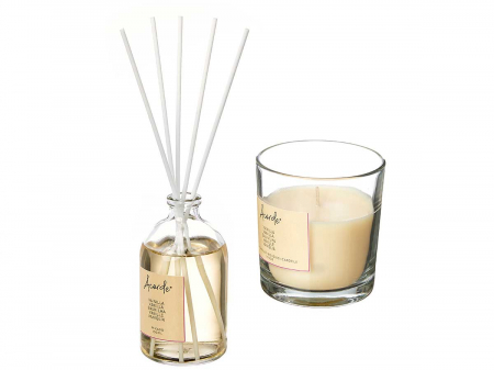 Accesorii diverse - Set odorizant camera lichid 100 ml si lumanare 30 h, vanilie