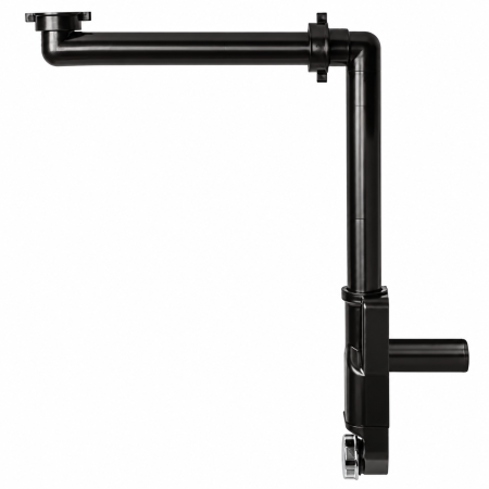 Sifon pentru lavoar Lira Spazio Bagno NT, negru, Ø32-40 mm [3]