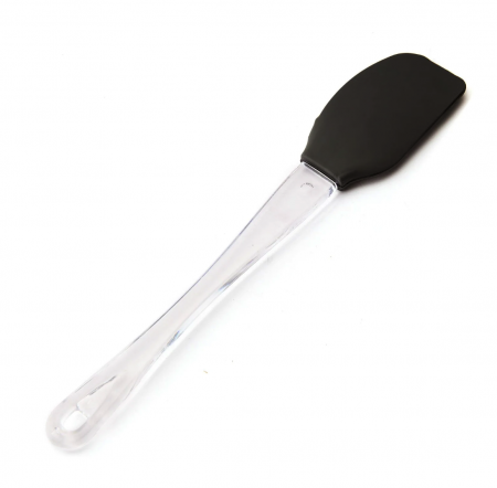 Accesorii pentru gatit - Spatula din silicon pentru bucatarie, antracit, 0.7×4.8×24.8 cm