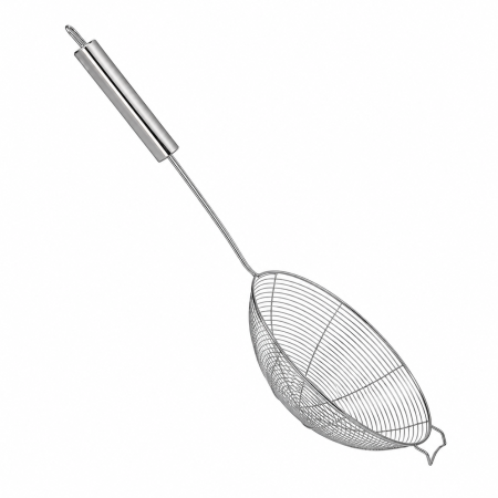 Accesorii pentru gătit - Spumieră tip strecurătoare Kinvara, cu suport, D: 17 cm