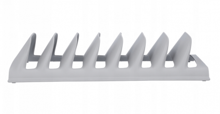 Suport farfurii uscare rapida, gri, 13x30x6 cm [1]