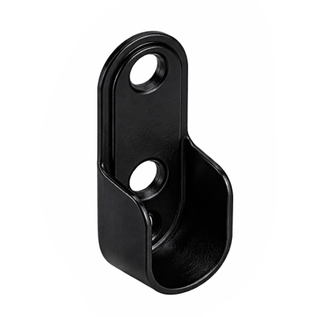 Suporturi umerase si bare de haine - Suport lateral pentru bara umerase ovala