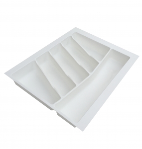 Suport organizare tacamuri, alb, pentru latime corp 450 mm [1]