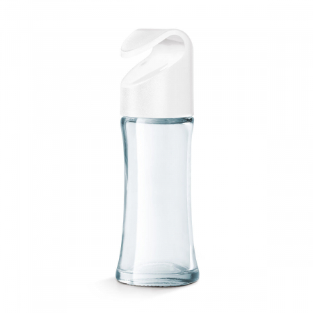 Suport pentru condimente carusel Spice 8 cu 8 recipiente din sticla cu capace albe [5]