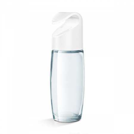 Suport pentru condimente carusel Spice 8 cu 8 recipiente din sticla cu capace albe [4]