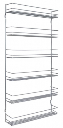 Suport pentru condimente cu 6 nivele Pepito 6, gri, 36x8x71 cm [1]