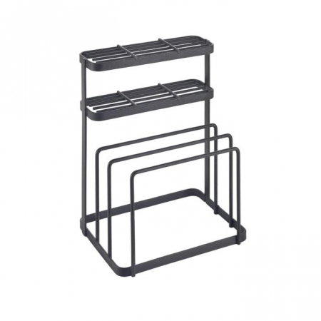 Suport pentru cutite si tocatoare de bucatarie Tokyo Lava, 16*12*22 cm [1]