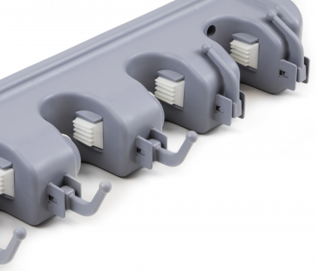 Suport pentru maturi si mop 8938821, gri, 330x62 mm [5]