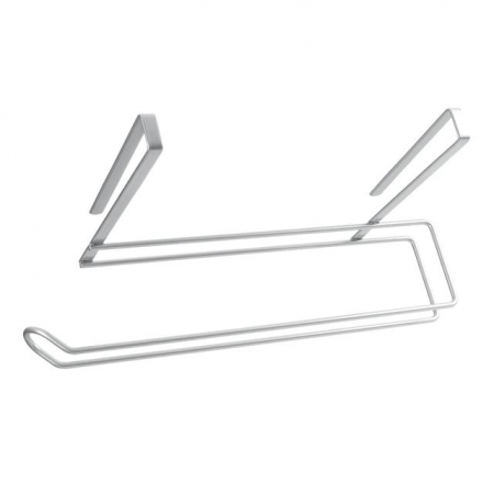 Suport rola de bucatarie Easy Roll, pentru usa de dulap sau etajera, gri [2]