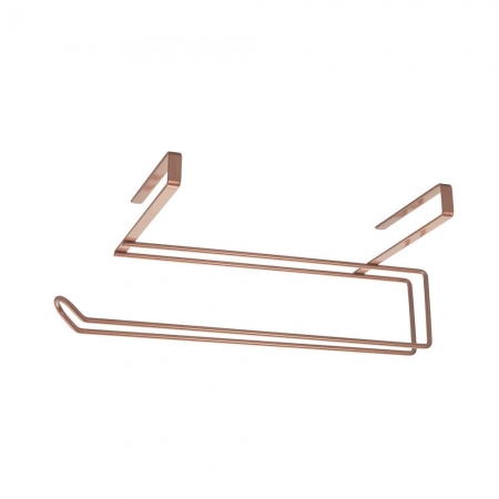 Suport rola de bucatarie Easy Roll Copper, pentru usa de dulap sau etajera, cupru [3]