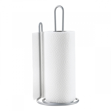 Suport rola sau prosop hartie pentru bucatarie My Roll, vertical, gri [2]