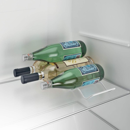 Suport, stativ pentru 10 sticle de vin Ola, finisaj alb, 12x32x3 cm [2]