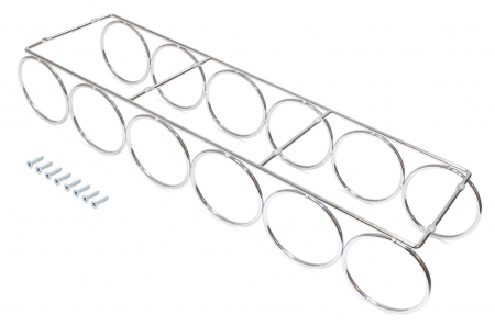 Suport suspendat pentru 6 sticle 8938211, finisaj cromat, 654x178 mm [1]
