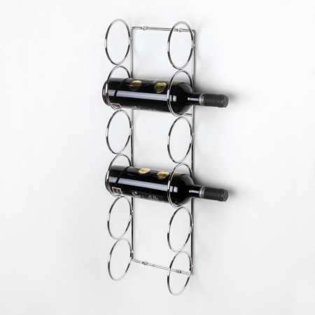 Suport suspendat pentru 6 sticle 8938211, finisaj cromat, 654x178 mm [2]