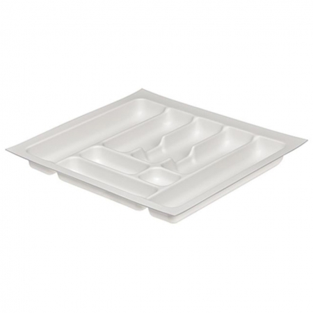 Suport organizare tacamuri, alb, pentru latime exterioara corp 700 mm, montabil in sertar de bucatarie [1]