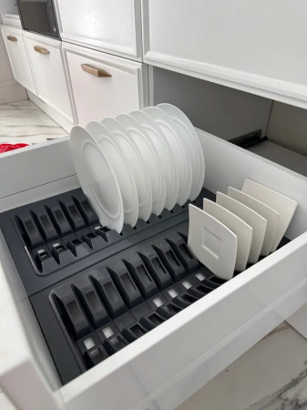 Suport modular organizare vase, antracit, 290x480x45 mm [4]