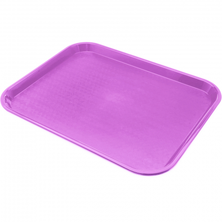 Platouri, tavi si cosuri paine - Tava servire fast food 34x24 cm, violeta
