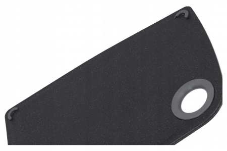 Tocator din plastic antiderapant M, negru cosmos [6]