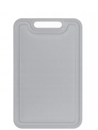 Tocatoare si plansete bucatarie - Tocator din plastic, gri, 31x19 cm