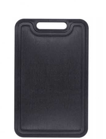 Tocatoare si plansete bucatarie - Tocator din plastic, negru cosmos, 31x19 cm