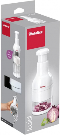 Tocator pentru legume Twist din material ABS cu lame din inox [6]