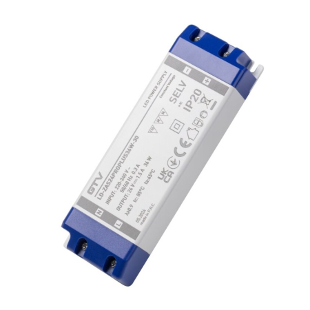 Transformator Pro+ GTV pentru bandă LED, 36W, 24V, IP20 [2]