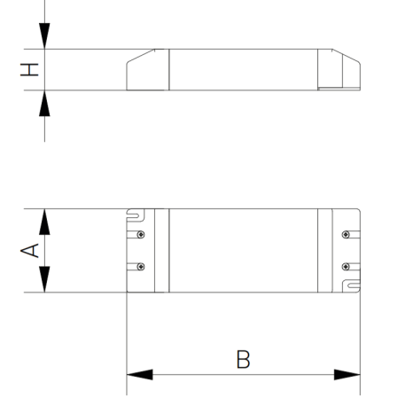 Transformator PRO+ GTV pentru bandă LED, 80W, 12V [2]