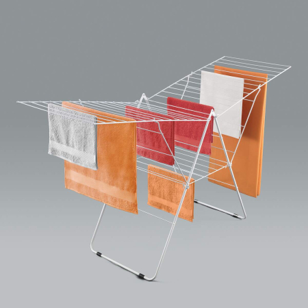 Uscator de rufe fluture, Amsterdam, pliabil, alb, 32 m [3]