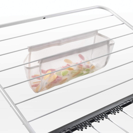 Uscator de rufe pliabil, Hurricane, argintiu, 24 m [4]