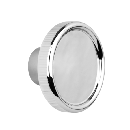 Luxury & Glam - Boto - Agatatoare cuier, finisaj nichel lucios, 80x45 mm