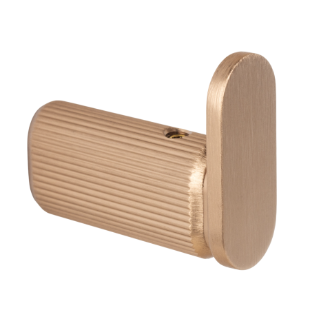 Moderne - Brooklyn - Agatatoare cuier, finisaj alama cava periata, 15x35 mm