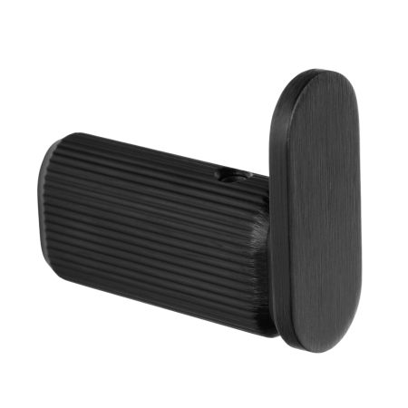 Industiale - Brooklyn - Agatatoare cuier, finisaj negru periat, 15x35 mm