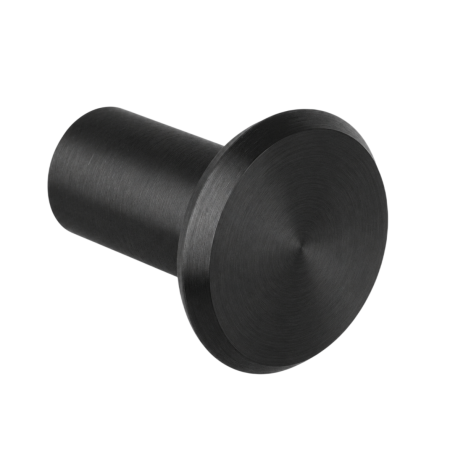 Agățători cuier - Fase - Agatatoare cuier, finisaj negru periat, 33x38 mm