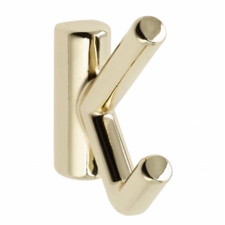 Luxury & Glam - Lens - Agatatoare cuier, finisaj auriu lucios GT, 53x15.2x51.3 mm