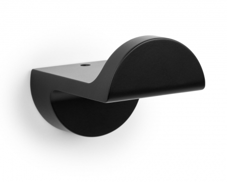 Industiale - Zett - Agatatoare cuier, finisaj negru mat, 50x50x65 mm