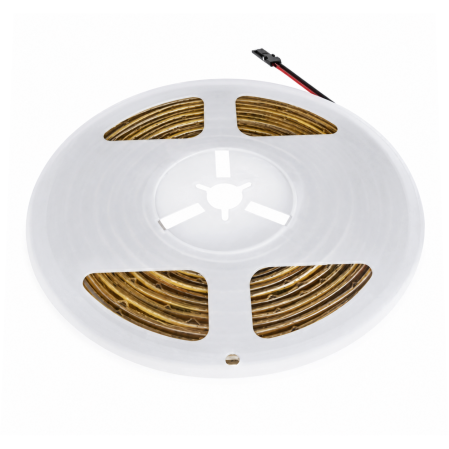 Bandă LED - Bandă LED COB Free Cut Gel Free GTV pentru mobilier, lumină rece, 528 LED/m, 740 lm/m, 12V, IP20, 5 m