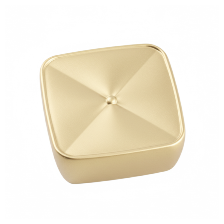 Moderni - Alan - Buton pentru mobila, finisaj alama mata CB, 16 mm