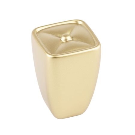 Moderni - Alan - Buton pentru mobila, finisaj alama mata CB, 28 mm