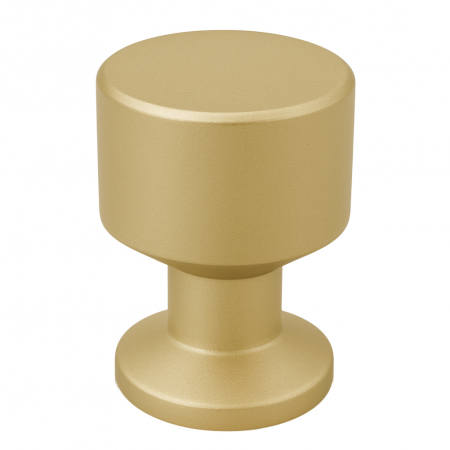 Moderni - Alaz - Buton pentru mobila, finisaj alama satin CB, Ø:22 mm