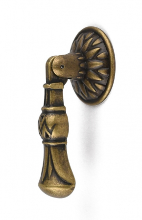 Rustici - Amir - Buton pentru mobila, finisaj alama antichizata CB, 25 mm