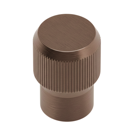 Moderni - Brooklyn - Buton pentru mobila, finisaj bronz periat, D:20 mm