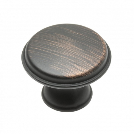 Vintage & Retro - Cento - Buton pentru mobila, finisaj cupru antichizat GT, D:28 mm