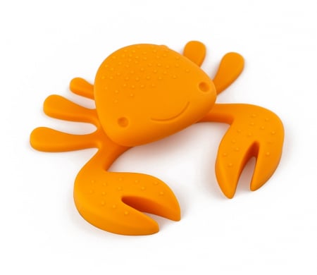 Butoni pentru copii - Joy Crab - Buton pentru mobila copii, finisaj portocaliu cu clesti portocalii CB, 25 mm