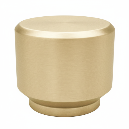 Moderni - Defne - Buton pentru mobila, finisaj alama mata CB, Ø:35 mm