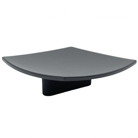 Industriali - Donau - Buton pentru mobila, finisaj negru cobalt, 67x67 mm