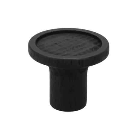 Butoni din lemn - Forest - Buton pentru mobila, finisaj fag lacuit wenge, D:30 mm