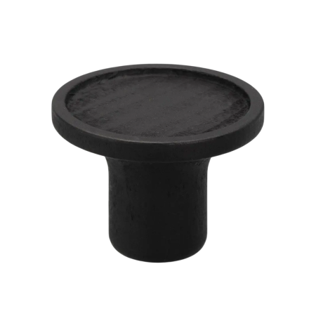 Butoni din lemn - Forest - Buton pentru mobila, finisaj fag lacuit wenge, D:38 mm