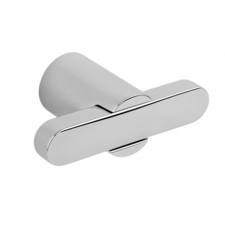 Luxury & Glam - Fusion - Buton pentru mobila, finisaj nichel lucios, 58x31.5 mm